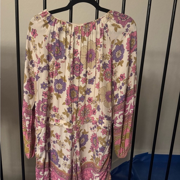 Spell Pink and Purple Floral Dress - Picture 5 of 5